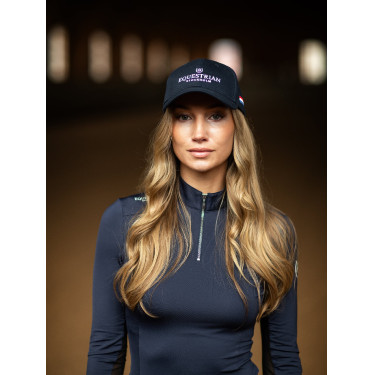 Gorra Equestrian Stockholm Marina Países Bajos Azul marino