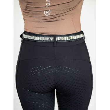 Cinturón Equestrian Stockholm fino Edición Noir