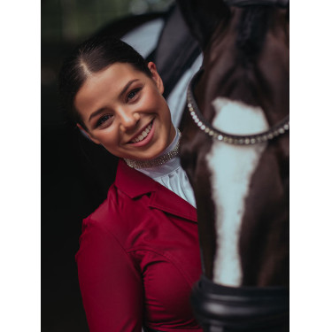 Calcetines de equitación Equestrian Stockholm Cristal Blanco