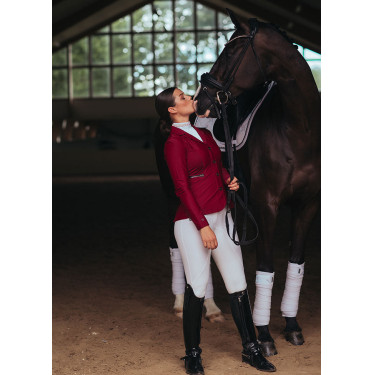 Calcetines de equitación Equestrian Stockholm Cristal Blanco