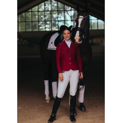 Calcetines de equitación Equestrian Stockholm Cristal Blanco