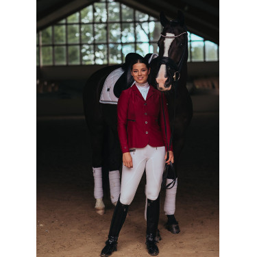 Calcetines de equitación Equestrian Stockholm Cristal Blanco