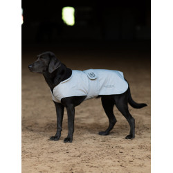 Manta para perro Equestrian Stockholm Reflective Negro luminoso