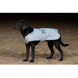 Manta para perro Equestrian Stockholm Reflective Negro luminoso
