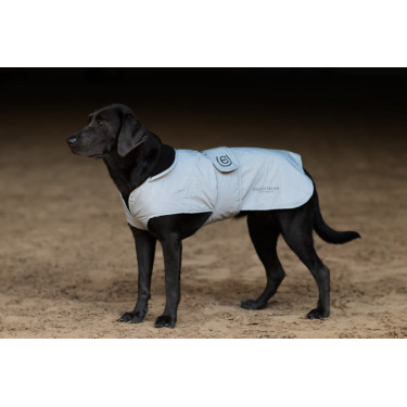 Manta para perro Equestrian Stockholm Reflective Negro luminoso