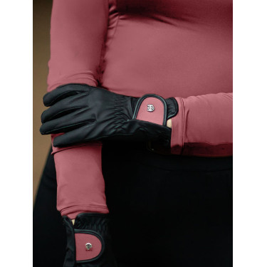 Guantes de equitación Equestrian Stockholm Motion Rosa ámbar
