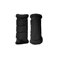 Gueteras de doma Equestrian Stockholm Negro dorado