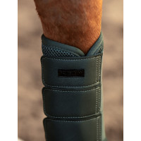 Guarniciones de doma Equestrian Stockholm de malla Todo negro