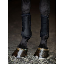 Guarniciones de doma Equestrian Stockholm de malla Edición Noir Negro Guarniciones de doma Equestrian Stockholm de malla Edición Noir Negro
