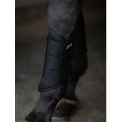 Guarniciones de doma Equestrian Stockholm de malla Edición Noir Negro Guarniciones de doma Equestrian Stockholm de malla Edición Noir Negro