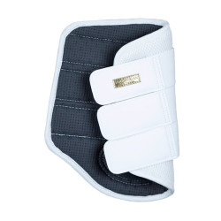 Guarniciones de doma Equestrian Stockholm de malla Blanco dorado Azul marino