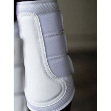 Guarniciones de doma Equestrian Stockholm de malla Blanco oro rosa