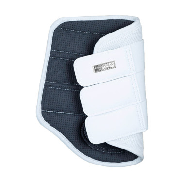 Guarniciones de doma Equestrian Stockholm de malla Blanco plateado Azul marino
