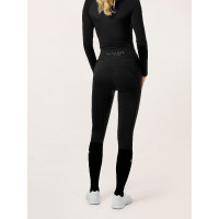 Leggings de equitación Equestrian Stockholm Movement para mujer Todo negro Leggings de equitación Equestrian Stockholm Movement para mujer Todo negro