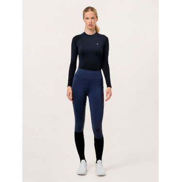 Leggings de equitación Equestrian Stockholm Movement para mujer Todo marino Azul marino