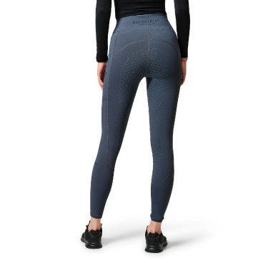 Leggings de equitación Equestrian Stockholm Movement para mujer Gris Leggings de equitación Equestrian Stockholm Movement para mujer Gris