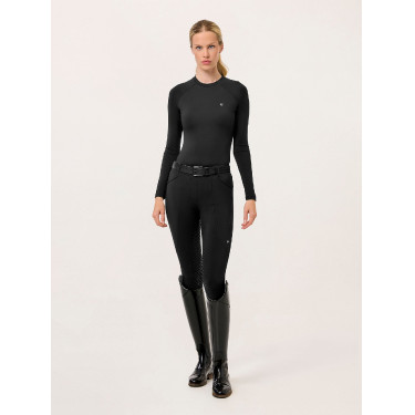 Leggings de equitación Equestrian Stockholm Premium para mujer Negro