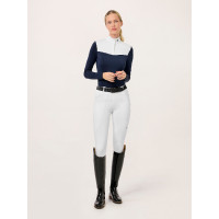 Leggings de equitación Equestrian Stockholm Premium para mujer Beige
