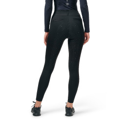 Legging de equitación Equestrian Stockholm Supreme para mujer Todo negro