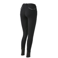 Pantalón Equi-Theme Pro Antracita / blanco Gris