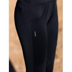 Legging de equitación Equestrian Stockholm Supreme para mujer Edición negra Negro
