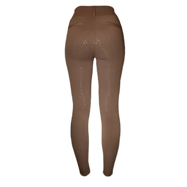 Legging de equitación Equestrian Stockholm Supreme para mujer Champán Beige