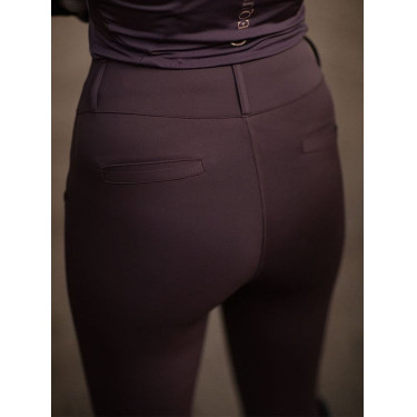 Legging de equitación Equestrian Stockholm Supreme para mujer Brillo infinito Marr&amp;amp;amp;oacute;n