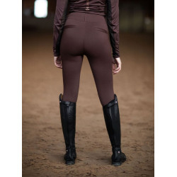 Legging de equitación Equestrian Stockholm Supreme para mujer Brillo infinito Marr&amp;amp;amp;oacute;n