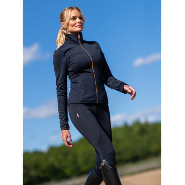 Legging de equitación Equestrian Stockholm Supreme para mujer Royal classic Azul