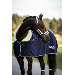 Cabezada y ramal Equestrian Stockholm con borreguillo Marino Azul marino