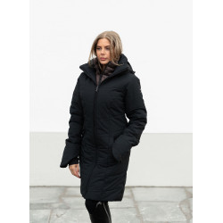 Abrigo de invierno largo Equestrian Stockholm Denali para mujer Moca moderna Abrigo de invierno largo Equestrian Stockholm Denali para mujer Moca moderna
