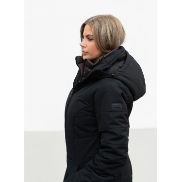 Abrigo de invierno largo Equestrian Stockholm Denali para mujer Moca moderna Abrigo de invierno largo Equestrian Stockholm Denali para mujer Moca moderna