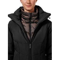 Abrigo de invierno largo Equestrian Stockholm Denali para mujer Moca moderna Abrigo de invierno largo Equestrian Stockholm Denali para mujer Moca moderna