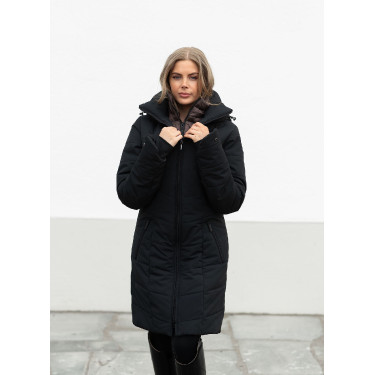 Abrigo de invierno largo Equestrian Stockholm Denali para mujer Moca moderna Abrigo de invierno largo Equestrian Stockholm Denali para mujer Moca moderna