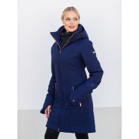 Abrigo de invierno largo Equestrian Stockholm Denali para mujer Moca moderna Marr&amp;amp;amp;oacute;n