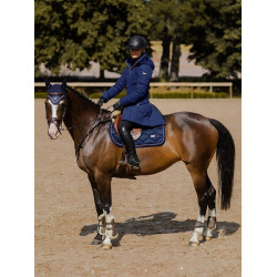 Abrigo de invierno largo Equestrian Stockholm Denali para mujer Rubor laguna
