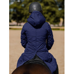 Abrigo de invierno largo Equestrian Stockholm Denali para mujer Rubor laguna