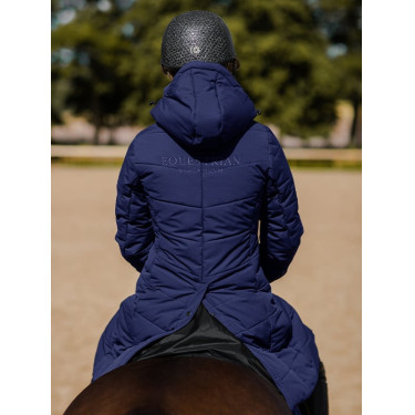 Abrigo de invierno largo Equestrian Stockholm Denali para mujer Rubor laguna