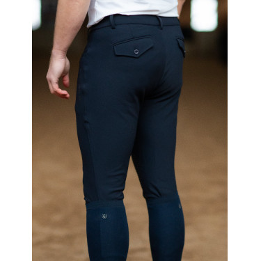 Pantalón de equitación Equestrian Stockholm Active hombre Marino Azul marino