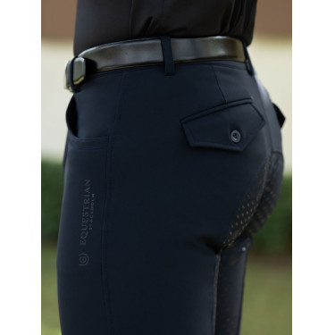 Pantalón de equitación Equestrian Stockholm Active hombre Marino Azul marino