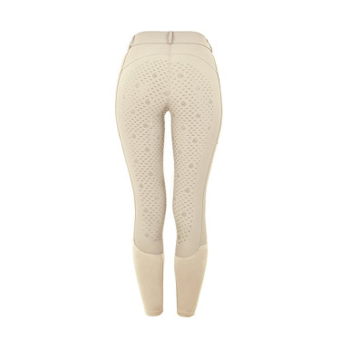 Pantalón de equitación Equestrian Stockholm Elite para mujer Beige