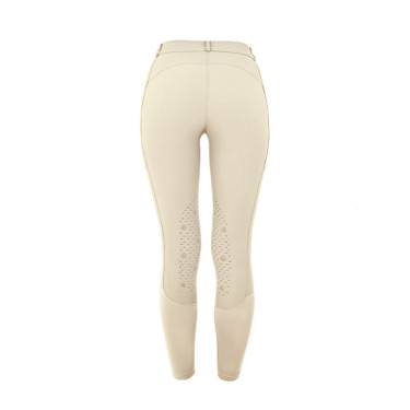 Pantalón de equitación Equestrian Stockholm Elite para mujer Beige