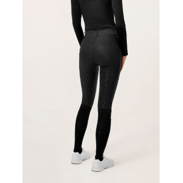 Pantalón de equitación Equestrian Stockholm Elite para mujer Edición negra Negro