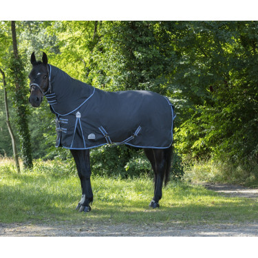 Cubrecuello Equi-Theme Tyrex 1200 D Gris / azul