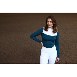 Pantalón de equitación Equestrian Stockholm Elite para mujer Blanco perfección Pantalón de equitación Equestrian Stockholm Elite para mujer Blanco perfección