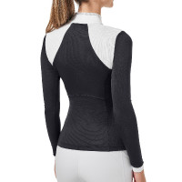 Polo de concurso Equestrian Stockholm Revenew de manga larga para mujer Océano oscuro Polo de concurso Equestrian Stockholm Revenew de manga larga para mujer Océano oscuro