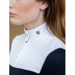 Polo de competición de manga larga Equestrian Stockholm refined para mujer Marino Azul marino Polo de competición de manga larga Equestrian Stockholm refined para mujer Marino Azul marino
