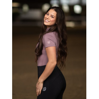 Polo Illusion Equestrian Stockholm de manga corta para mujer Anémona Polo Illusion Equestrian Stockholm de manga corta para mujer Anémona