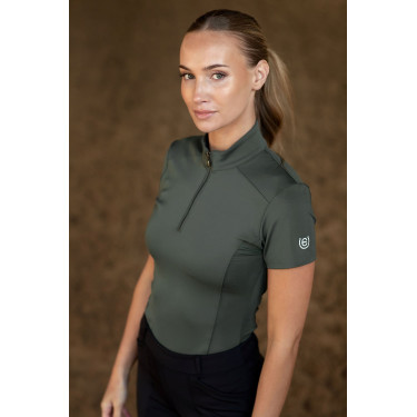 Polo Illusion Equestrian Stockholm de manga corta para mujer Avenida Verde