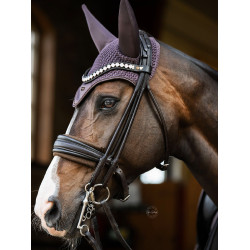 Protector de muserola Equestrian Stockholm Castaño Marrón